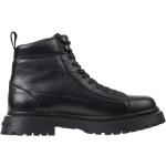 Vinter Svarta Ankle-boots från Tommy Hilfiger på rea Varmfodrade med Snörning i Syntet för Herrar 