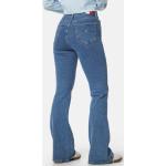Blåa High waisted jeans från Tommy Hilfiger med L32 med W26 i Storlek M i Denim för Damer 