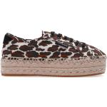 Leopard-mönstrade Bruna Platå sneakers från Tory Burch på rea i Läder för Damer 