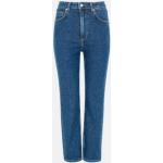 Casual Sommar Hållbara Blåa Morsdags Stretch jeans i Petite med L34 med W24 i Denim för Damer 