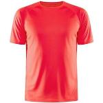 Korallröda T-shirts i Storlek XL för Herrar 