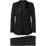 Svarta Slim fit kostymer från Dolce & Gabbana i Storlek L för Herrar 
