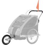 Silvriga Cykelvagnar på rea för 1 person för Barn 