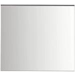 trendteam smart living Spegel SetOne, trämaterial, vit högglans grå röksilver, 60 x 55 x 02 cm