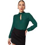 Smaragdgröna Choker-toppar från Trendyol i Polyester för Damer 