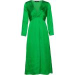 Knälånga Gröna Knälånga klänningar från Mango i Storlek XXS för Damer 