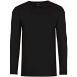 TRIGEMA Långärmad tröja i bomull 302501, Svart (svart 008), 140 cm