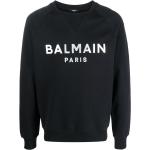 Ekologiska Svarta Sweatshirts från BALMAIN i Syntet för Herrar 