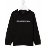 Svarta Sweatshirts för Pojkar i Bomullsblandning från Armani Emporio Armani från FARFETCH.com/se på rea 