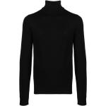 Svarta Långärmade Stickade tröjor från HUGO BOSS HUGO i Storlek S för Herrar 