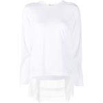 Vita Långärmade T-shirts med volang från Comme des Garçons på rea i Storlek M för Damer 