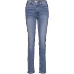 Blåa Slim fit jeans från Lindex i Denim 