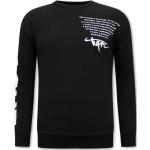 True Rise 2Pac Sweatshirt Herr - Ks-87 Black, Herr