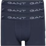 Blåa Boxershorts från Gant 3 delar i Storlek S för Herrar 