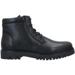 Svarta Ankle-boots från Trussardi Jeans på rea i storlek 40 med Blockklack med rundad tå i Kalvskinn för Herrar 