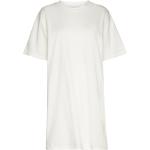 Vita T-Shirt klänningar för Damer 