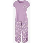 Hållbara Ekologiska Lila Pyjamaströjor 2 delar för Damer 