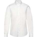Vita Skräddarsydda skjortor från Calvin Klein i Twill för Herrar 