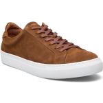 Type - Cognac Suede Shoes Sneakers Business Sneakers Brun Garment Project