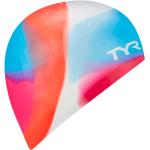 TYR Tie Dye Silicone Swim Cap Barn flerfärgad 2022 Badmössor