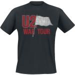 U2 T-shirt - War Tour - L XL - för Herr - svart
