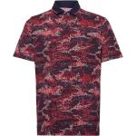 Ua Iso-Chill Edge Polo Sport Polos Short-sleeved Red Under Armour