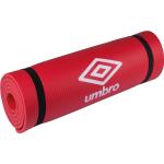 Umbro Yogamatta 1,0cm Träningsutrustning RÖD Röd