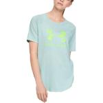 Limegröna Kortärmade Tränings t-shirts från Under Armour i Storlek S för Damer 