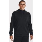 Svarta Tränings hoodies från Under Armour i Storlek XL i Material som andas i Fleece för Damer 