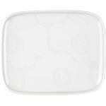 Unikko Plate 15X12 Cm Home Tableware Plates Small Plates White Marimekko Home