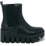 Svarta Ankle-boots från United Nude med Kilklack i Läder för Damer 