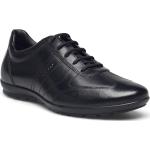 Svarta Låga sneakers från Geox i storlek 40 för Herrar 