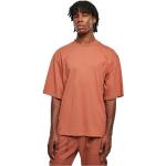 Ekologiska Orange Kortärmade T-shirts stora storlekar i Extra Långa från Urban Classics på rea i Storlek 3 XL för Herrar 