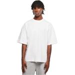 Ekologiska Vita Kortärmade T-shirts stora storlekar i Extra Långa från Urban Classics på rea i Storlek 3 XL för Herrar 