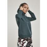 Streetwear Gröna Tränings hoodies från Urban Classics på rea i Storlek XL i Fleece för Damer 