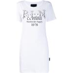 Casual Vita Kortärmade T-shirts från Philipp Plein i Bomull för Damer 