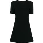 Casual Korta Svarta Sidenklänningar från Saint Laurent Paris i Storlek XL för Damer 