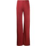 Röda Utsvängda byxor från Valentino Garavani på rea i Storlek XS för Damer 