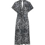 Gråa V-ringade klänningar från Esprit Collection med V-ringning i Jerseytyg för Damer 