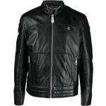 MC/Biker wear Svarta MC jackor från Philipp Plein på rea i Storlek 3 XL i Läder för Herrar 
