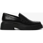 Svarta Loafers från Vagabond på rea i storlek 41 med Fyrkantig tå med Klackhöjd 3cm till 5cm i Läder för Damer 