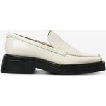 Vita Loafers från Vagabond på rea i storlek 40 med Fyrkantig tå med Klackhöjd 3cm till 5cm i Läder för Damer 