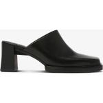 Svarta Slip in-sandaler från Vagabond på rea i storlek 36 med Blockklack med Fyrkantig tå med Klackhöjd 5cm till 7cm i Läder för Damer 