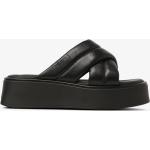 Svarta Slip in-sandaler från Vagabond på rea i storlek 41 med Fyrkantig tå i Läder för Damer 