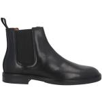 Svarta Ankle-boots från Vagabond i storlek 40 med rundad tå i Läder för Herrar 