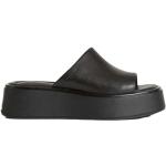Svarta Sandaletter med kilklack från Vagabond på rea med Klackhöjd 5cm till 7cm i Läder för Damer 