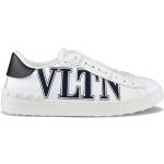 Vita Slip-in sneakers från Valentino Garavani på rea med Snörning i Läder för Herrar 