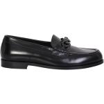 Svarta Loafers från Valentino Garavani på rea med Mandelformad tå med Klackhöjd till 3cm i Läder 