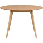 Skandinaviska Runda bord med diameter 115cm i Ek 