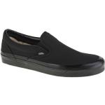 Svarta Slip-in sneakers från Vans Classic i storlek 35 med Slip-on för Herrar 